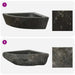 Chiuvetă Gri (30-37) x (30-37) x 12 cm Piatra de Râu - WALTI WALTI