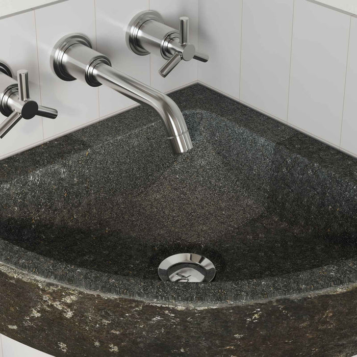 Chiuvetă Gri (38-45) x (38-45) x 12 cm Piatra de Râu - WALTI WALTI