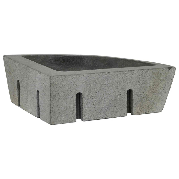 Chiuvetă Gri (38-45) x (38-45) x 12 cm Piatra de Râu - WALTI WALTI