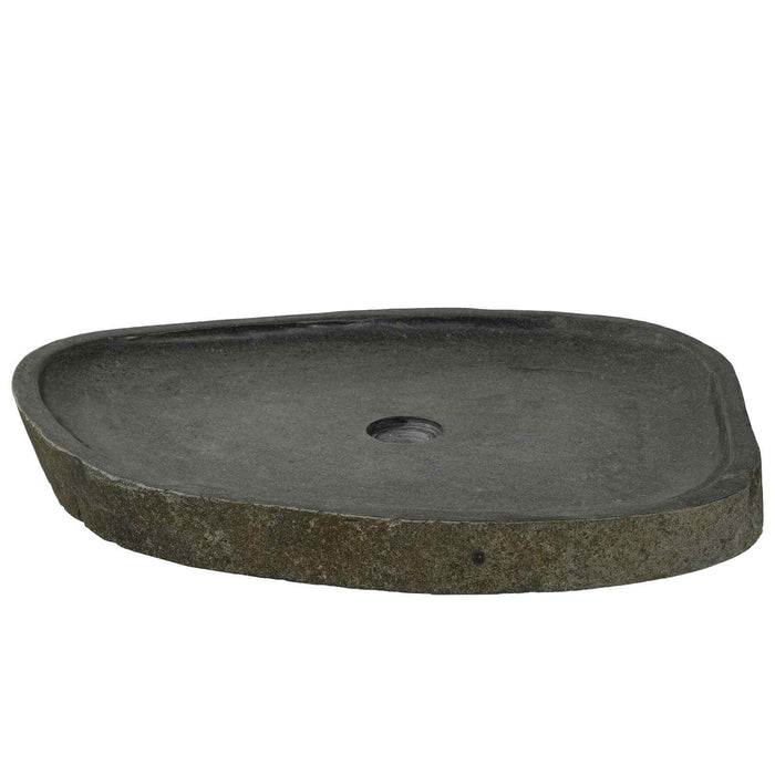 Chiuvetă de spălat Gri 65 x 50 x 6 cm Piatra de râu - WALTI WALTI