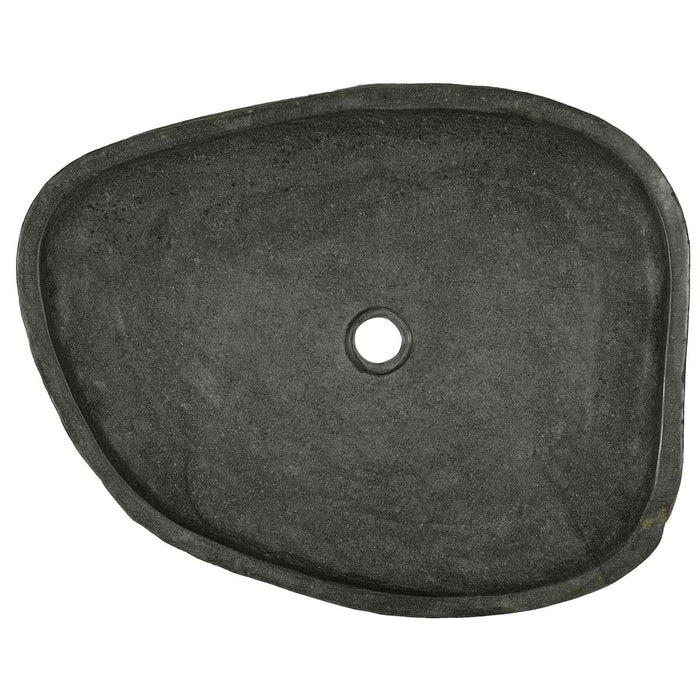 Chiuvetă de spălat Gri 65 x 50 x 6 cm Piatra de râu - WALTI WALTI