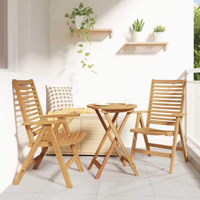 Scaune de grădină 2 pcs Maro 52 x 64.5 x 108 cm - WALTI WALTI
