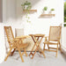 Scaune de grădină 2 pcs Maro 52 x 64.5 x 108 cm - WALTI WALTI