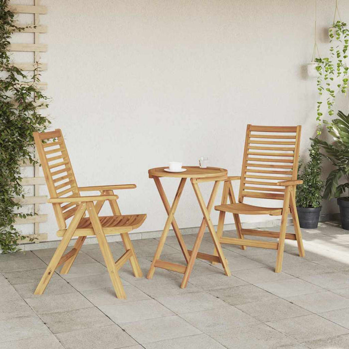 Scaune de grădină 2 pcs Maro 52 x 64.5 x 108 cm - WALTI WALTI