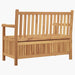 Bancă de grădină cu șemineu cu depozitare Maro 114 x 60 x 90 cm - WALTI WALTI
