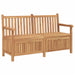 Bancă de grădină cu șemineu cu depozitare Maro 150 x 60 x 90 cm - WALTI WALTI