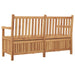 Bancă de grădină cu șemineu cu depozitare Maro 150 x 60 x 90 cm - WALTI WALTI