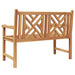 Bancă de grădină 150 x 60 x 90 cm Lemn solid de tec - WALTI WALTI