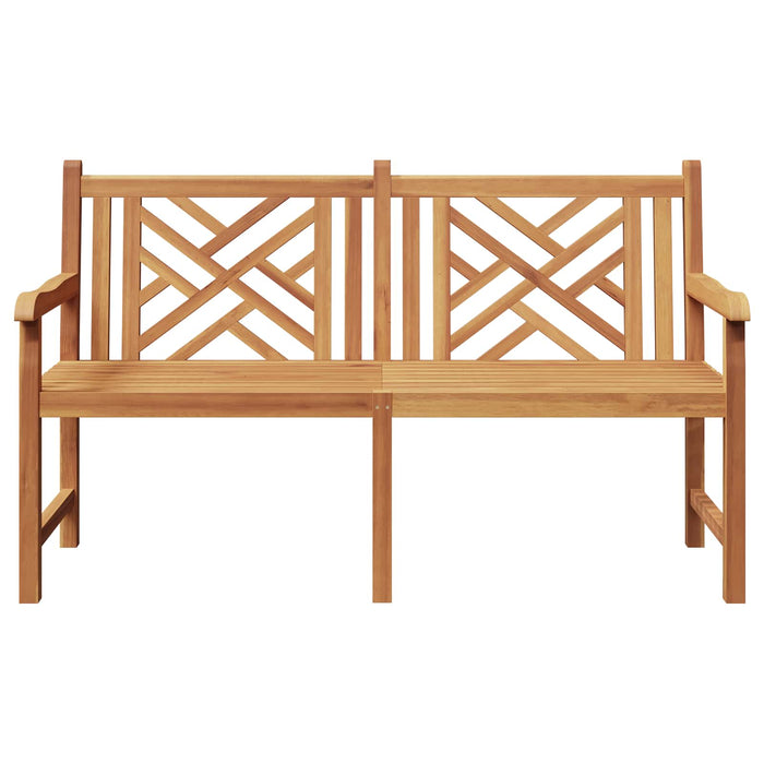 Bancă de grădină 150 x 60 x 90 cm Lemn solid de tec - WALTI WALTI