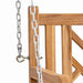 Bancă swinging Altele Maro 114 x 60 x 64 cm Lemn masiv de tec - WALTI WALTI