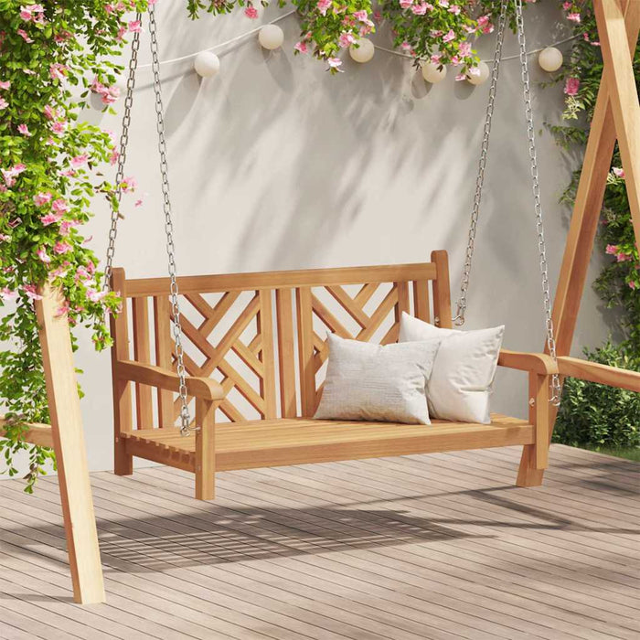 Bancă swinging Altele Maro 114 x 60 x 64 cm Lemn masiv de tec - WALTI WALTI