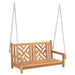 Bancă swinging Altele Maro 114 x 60 x 64 cm Lemn masiv de tec - WALTI WALTI