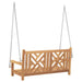 Bancă swinging Altele Maro 114 x 60 x 64 cm Lemn masiv de tec - WALTI WALTI