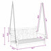 Bancă swinging Altele Maro 114 x 60 x 64 cm Lemn masiv de tec - WALTI WALTI