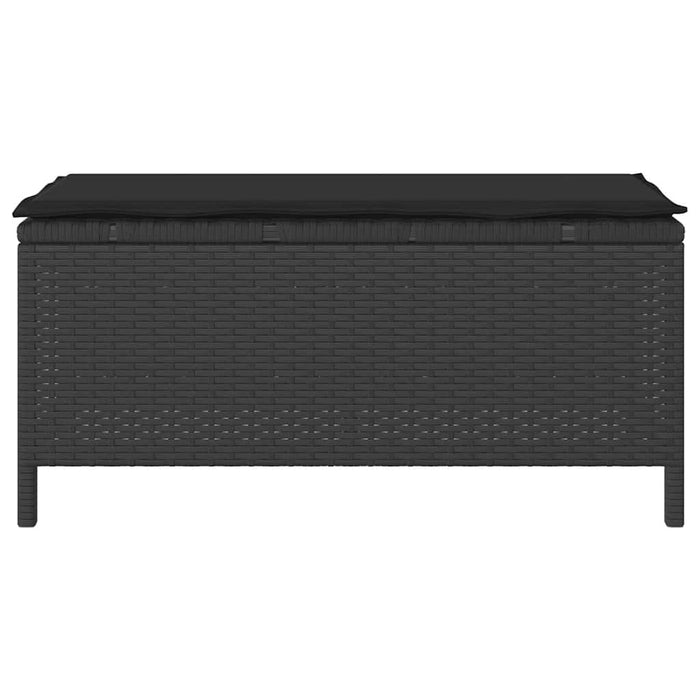 Set de masă pentru grădină Negru Rattan poli - WALTI WALTI
