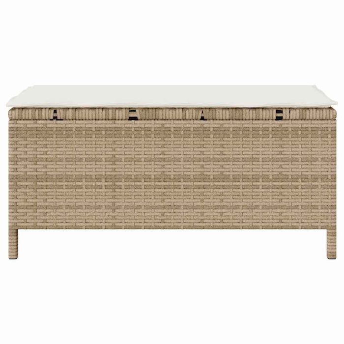 Set de masă pentru grădină Bej Rattan poli - WALTI WALTI
