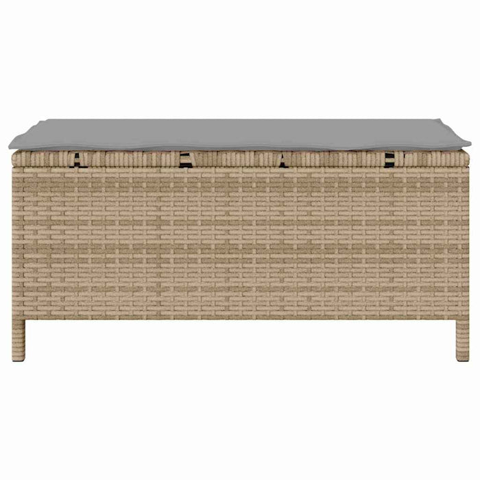 Set de masă pentru grădină Bej Rattan poli - WALTI WALTI