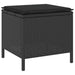 Set de masă pentru grădină Negru Rattan poli - WALTI WALTI
