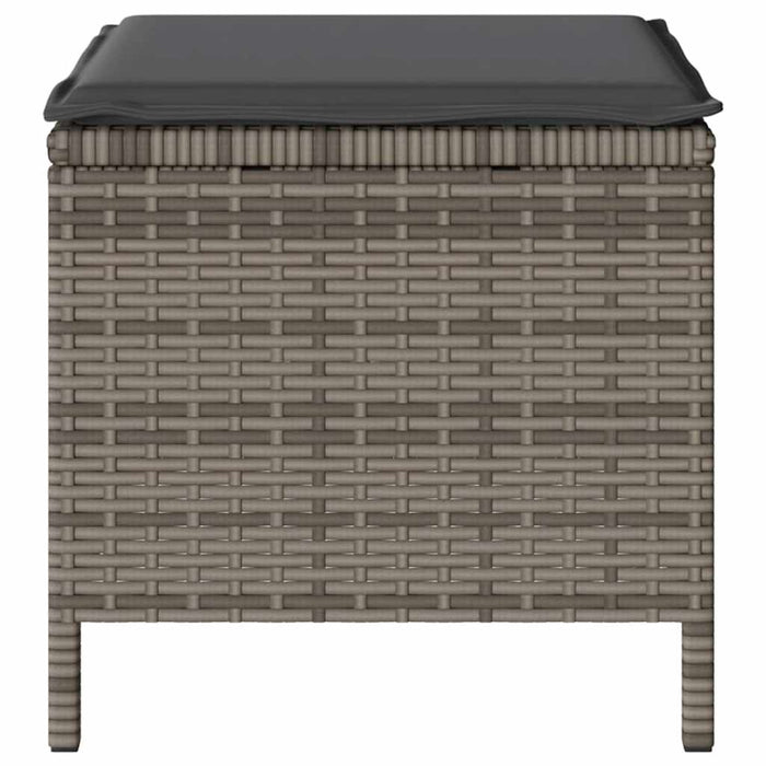 Set de masă pentru grădină Gri Rattan poli - WALTI WALTI