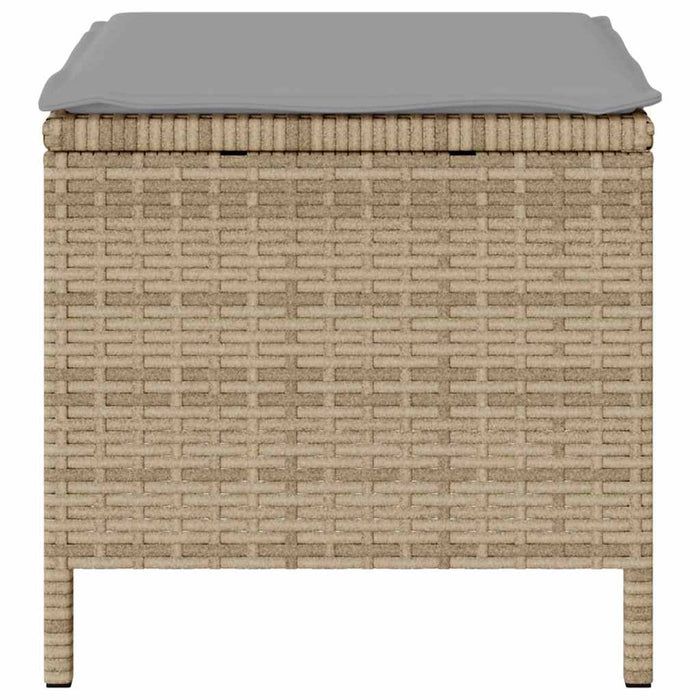 Set de masă pentru grădină Bej Rattan poli - WALTI WALTI