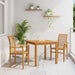 Scaun de sufragerie 2 pcs Maro 62 x 55 x 94 cm - WALTI WALTI