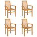 Scaun de sufragerie 4 pcs Maro 62 x 55 x 94 cm - WALTI WALTI