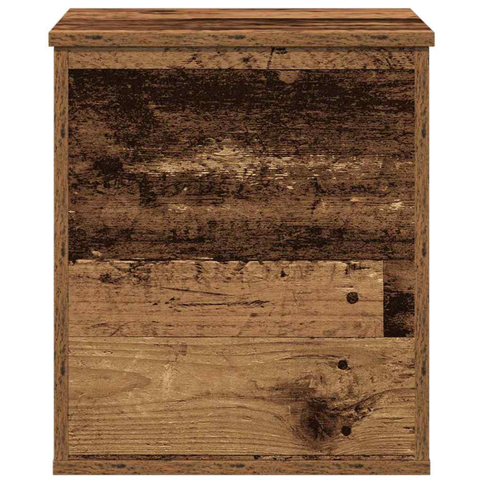 Cutie de depozitare Lemn Vechi 40 x 42 x 46 cm Lemn compozit - WALTI WALTI