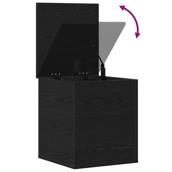 Cutie de depozitare Stejar Negru 40 x 42 x 46 cm Lemn compozit - WALTI WALTI