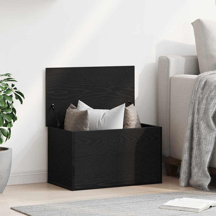 Cutie de depozitare Stejar Negru 60 x 35 x 35 cm Lemn compozit - WALTI WALTI