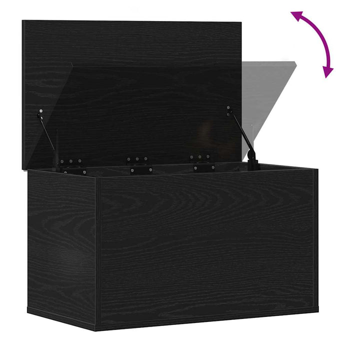Cutie de depozitare Stejar Negru 60 x 35 x 35 cm Lemn compozit - WALTI WALTI