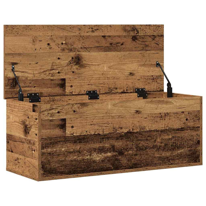 Cutie de depozitare Lemn Vechi 90 x 35 x 35 cm Lemn compozit - WALTI WALTI