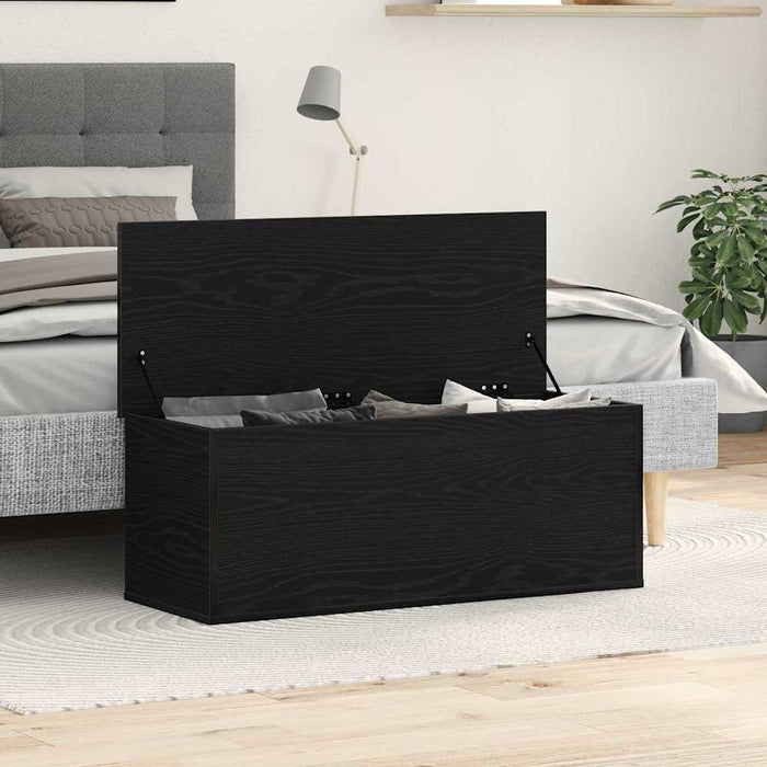 Cutie de depozitare Stejar Negru 102 x 35 x 35 cm Lemn compozit - WALTI WALTI