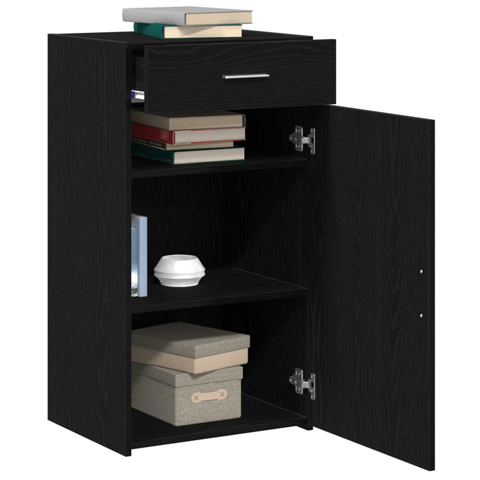Bufet cu sertar Stejar Negru 50 x 42,5 x 93 cm - WALTI WALTI