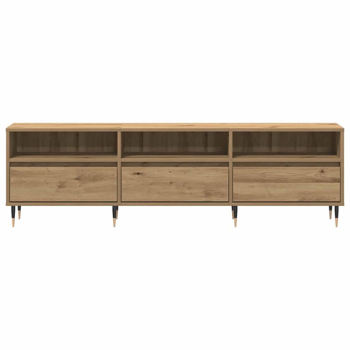 Cabinet TV Stejar Artizanal 150 x 30 x 45 cm Lemn compozit - WALTI WALTI