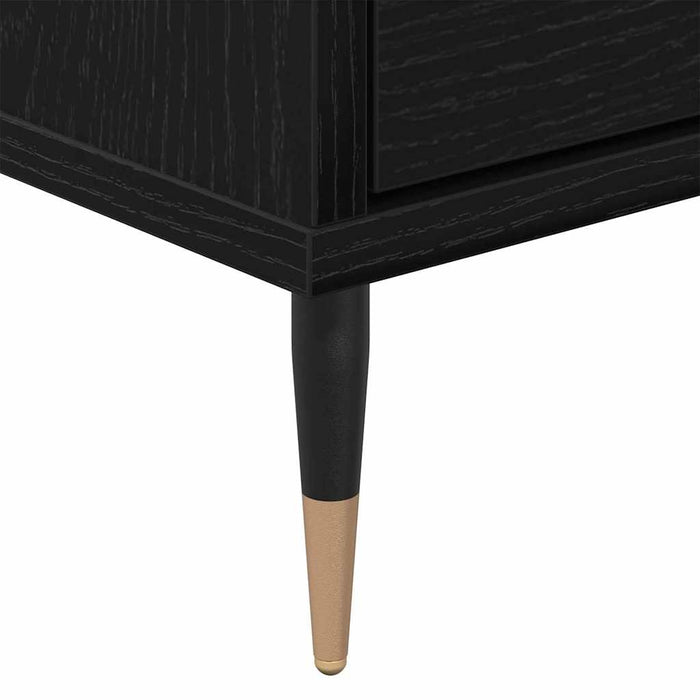 Cabinet TV Stejar Negru 150 x 30 x 45 cm Lemn compozit - WALTI WALTI