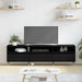Cabinet TV Stejar Negru 150 x 30 x 45 cm Lemn compozit - WALTI WALTI