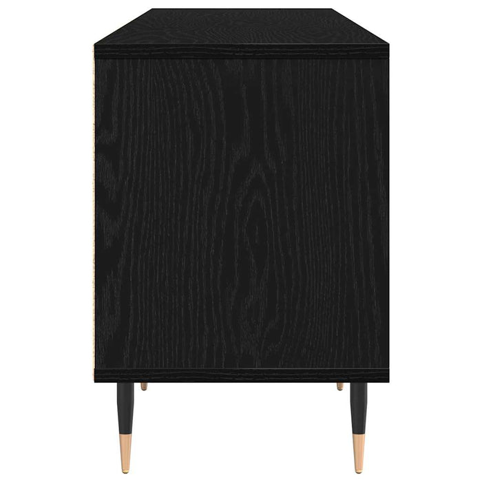 Cabinet TV Stejar Negru 150 x 30 x 45 cm Lemn compozit - WALTI WALTI