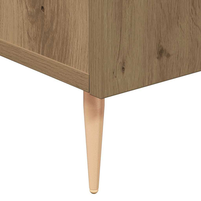 Bufet stejar artizanal 90 x 34 x 80 cm Lemn compozit - WALTI WALTI