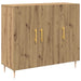 Bufet stejar artizanal 90 x 34 x 80 cm Lemn compozit - WALTI WALTI