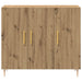 Bufet stejar artizanal 90 x 34 x 80 cm Lemn compozit - WALTI WALTI