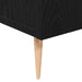 Bufet Stejar negru 90 x 34 x 80 cm Lemn compozit - WALTI WALTI