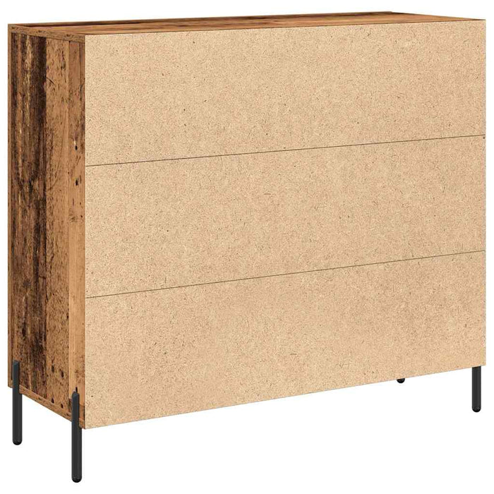 Bufet Lemn vechi 90 x 34 x 80 cm Lemn compozit - WALTI WALTI