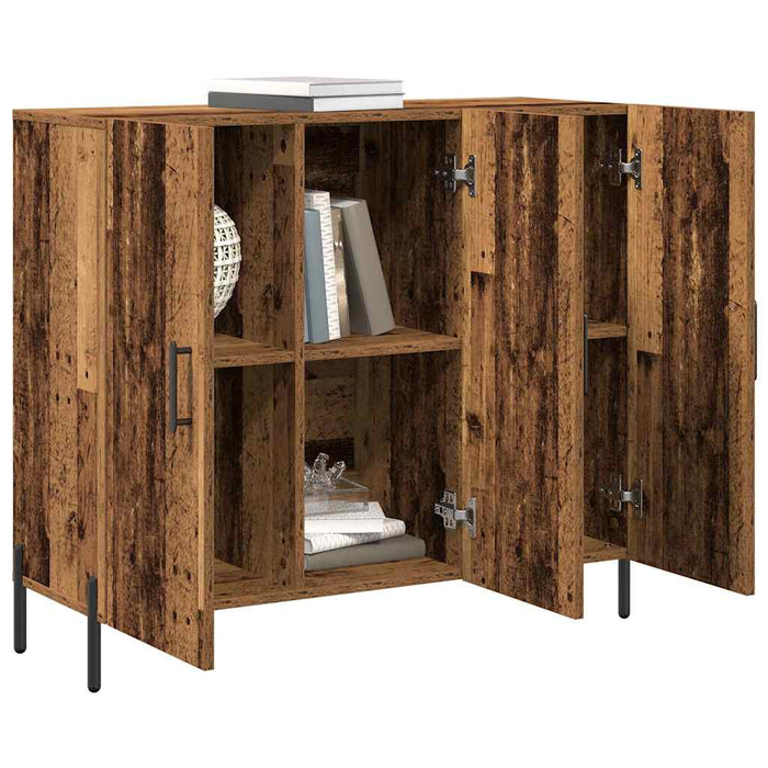 Bufet Lemn vechi 90 x 34 x 80 cm Lemn compozit - WALTI WALTI