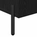 Bufet Stejar negru 90 x 34 x 80 cm Lemn compozit - WALTI WALTI