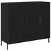 Bufet Stejar negru 90 x 34 x 80 cm Lemn compozit - WALTI WALTI