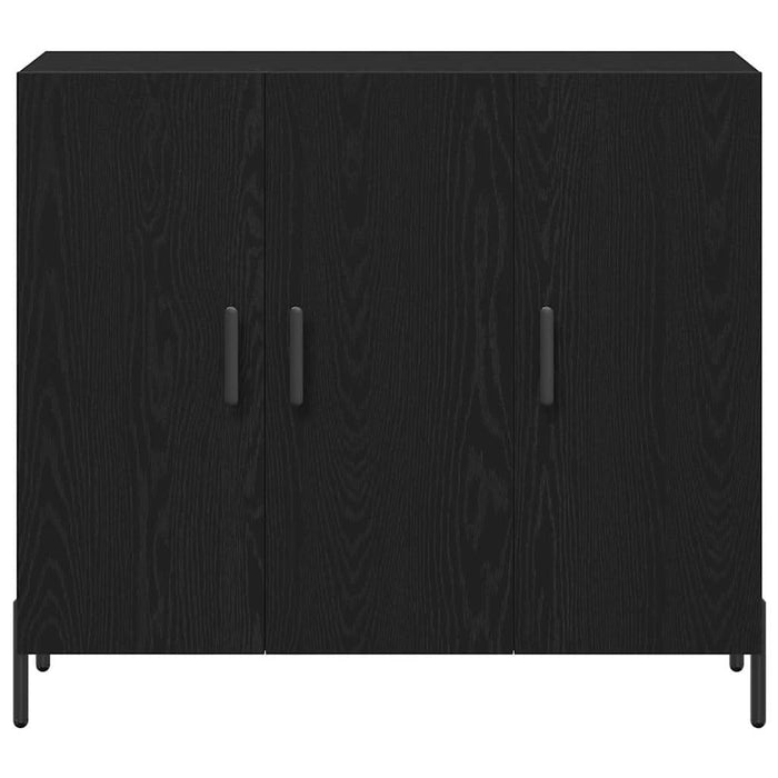 Bufet Stejar negru 90 x 34 x 80 cm Lemn compozit - WALTI WALTI