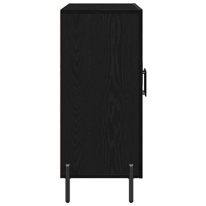 Bufet Stejar negru 90 x 34 x 80 cm Lemn compozit - WALTI WALTI