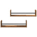 Raft de perete 2 pcs Lemn vechi 60 x 16 x 14 cm Lemn compozit - WALTI WALTI
