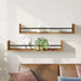 Raft de perete 2 pcs Lemn vechi 80 x 16 x 14 cm Lemn compozit - WALTI WALTI