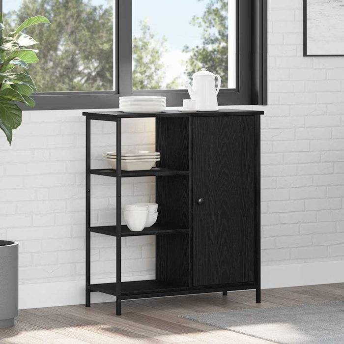 Bufet Stejar Negru 70 x 30 x 80 cm - WALTI WALTI